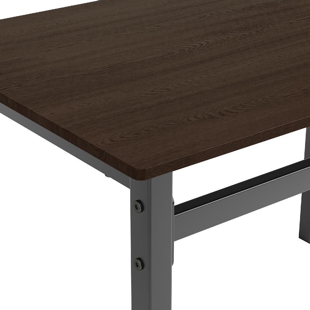 Coaster Lana 5-piece Rectangular Dining Set Dark Brown And Black