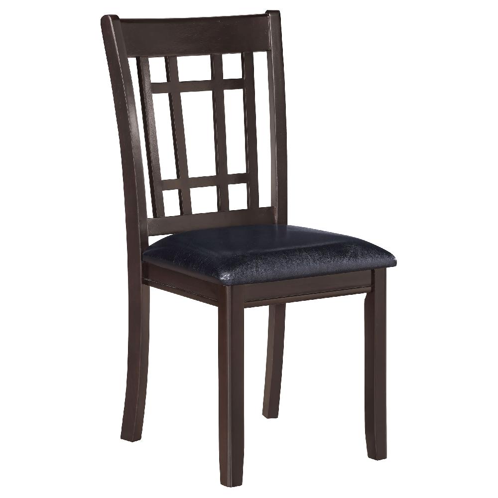 Coaster Lavon Wood Dining Side Chair Espresso (Set Of 2)