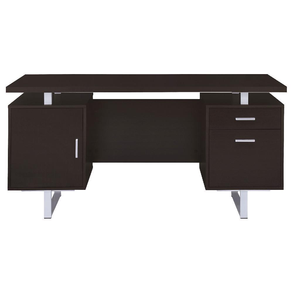 Coaster Lawtey 60-inch 2-drawer Office Computer Desk Cappuccino