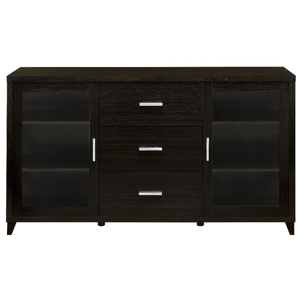 Coaster Lewes 2-door Engineered Wood 60-inch TV Stand Cappuccino