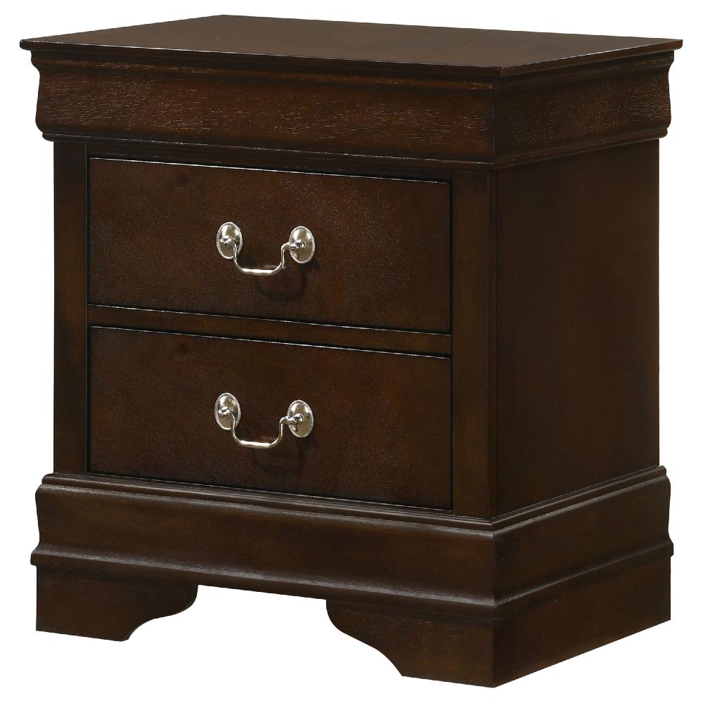 Coaster Louis Philippe 2-drawer Nightstand Cappuccino