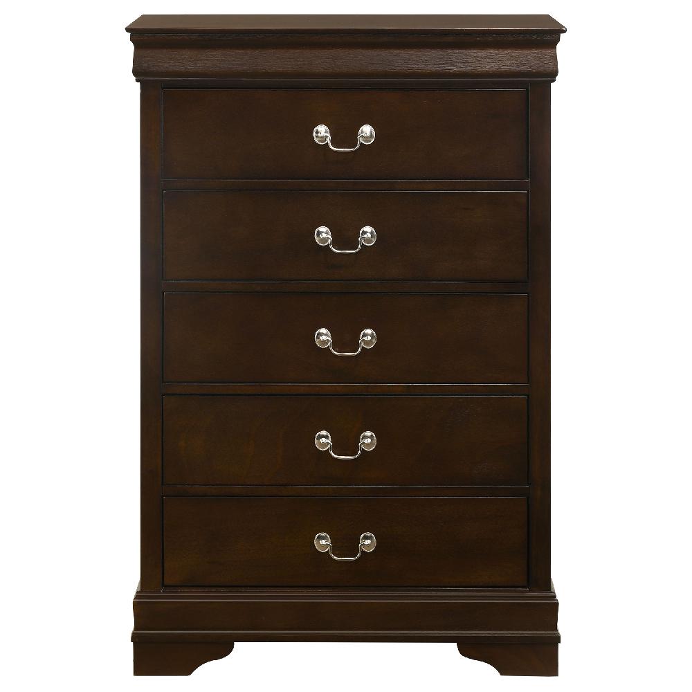 Coaster Louis Philippe 5-drawer Bedroom Chest Cappuccino