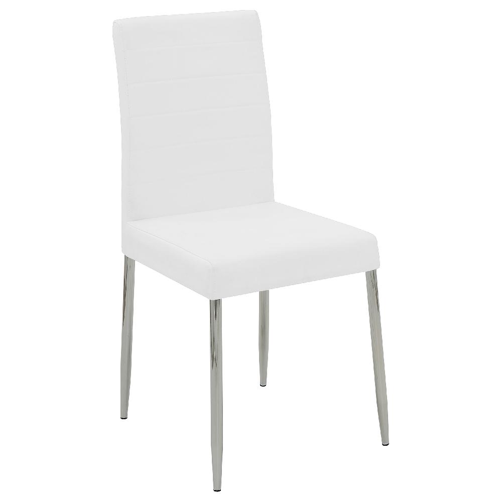 Coaster Maston Upholstered Dining Side Chair White (Set Of 4)