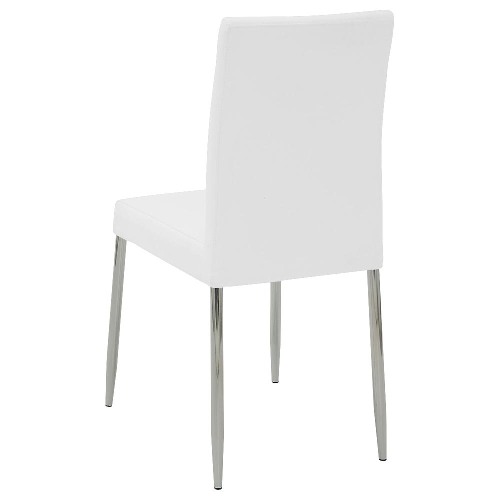 Coaster Maston Upholstered Dining Side Chair White (Set Of 4)