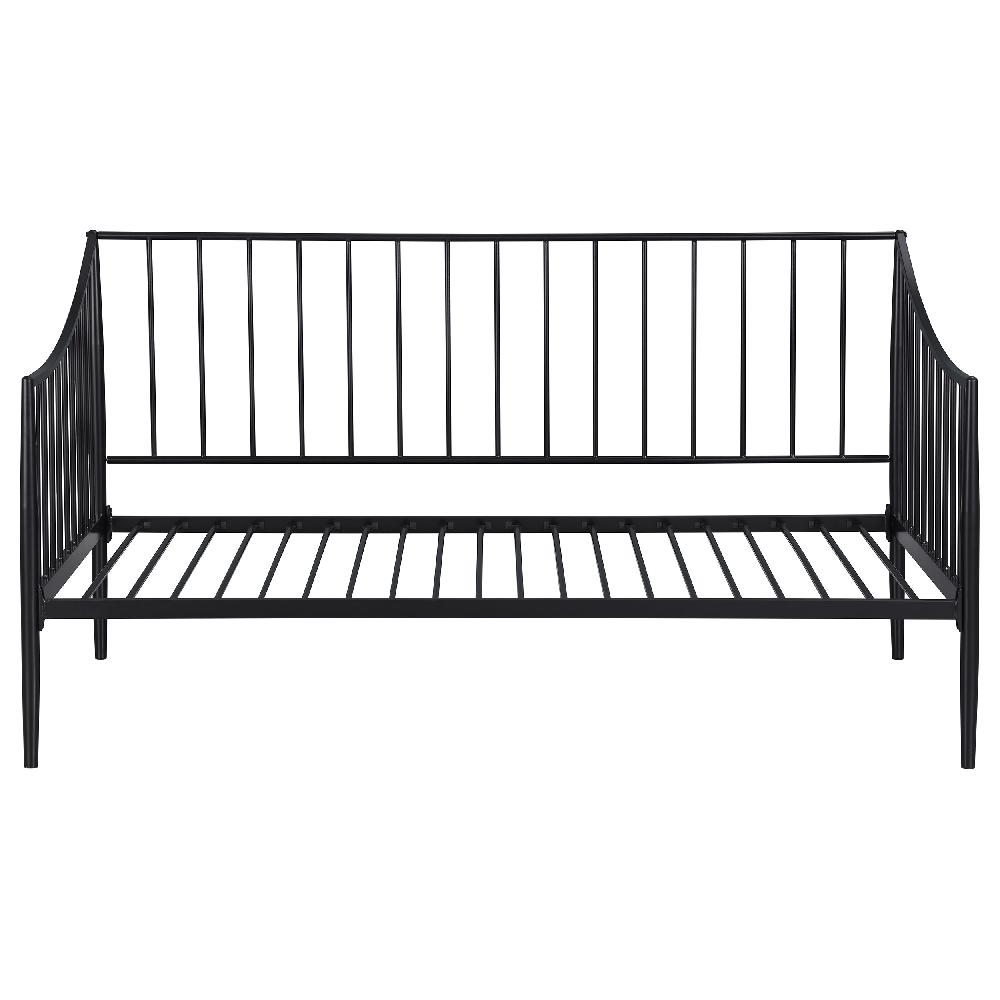 Coaster Newbury Metal Twin Daybed Bed Frame Matte Black