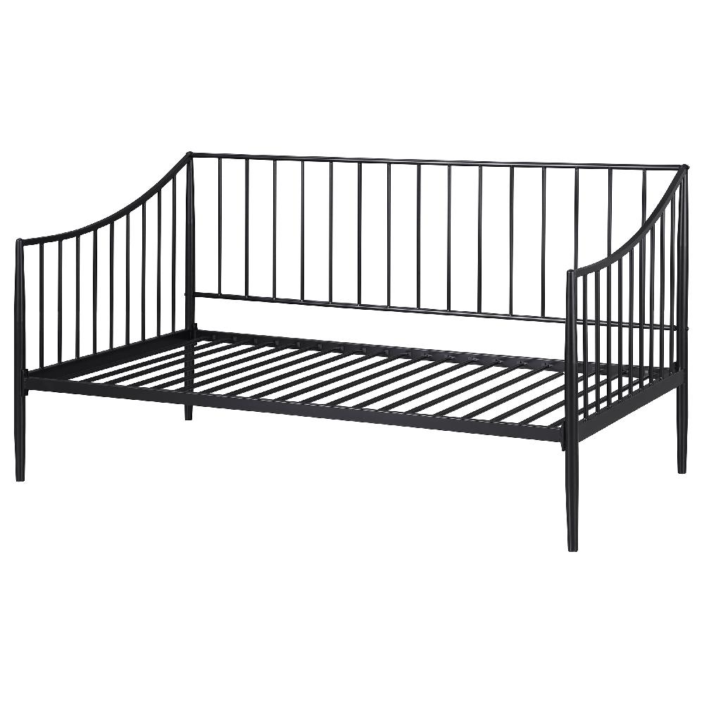 Coaster Newbury Metal Twin Daybed Bed Frame Matte Black