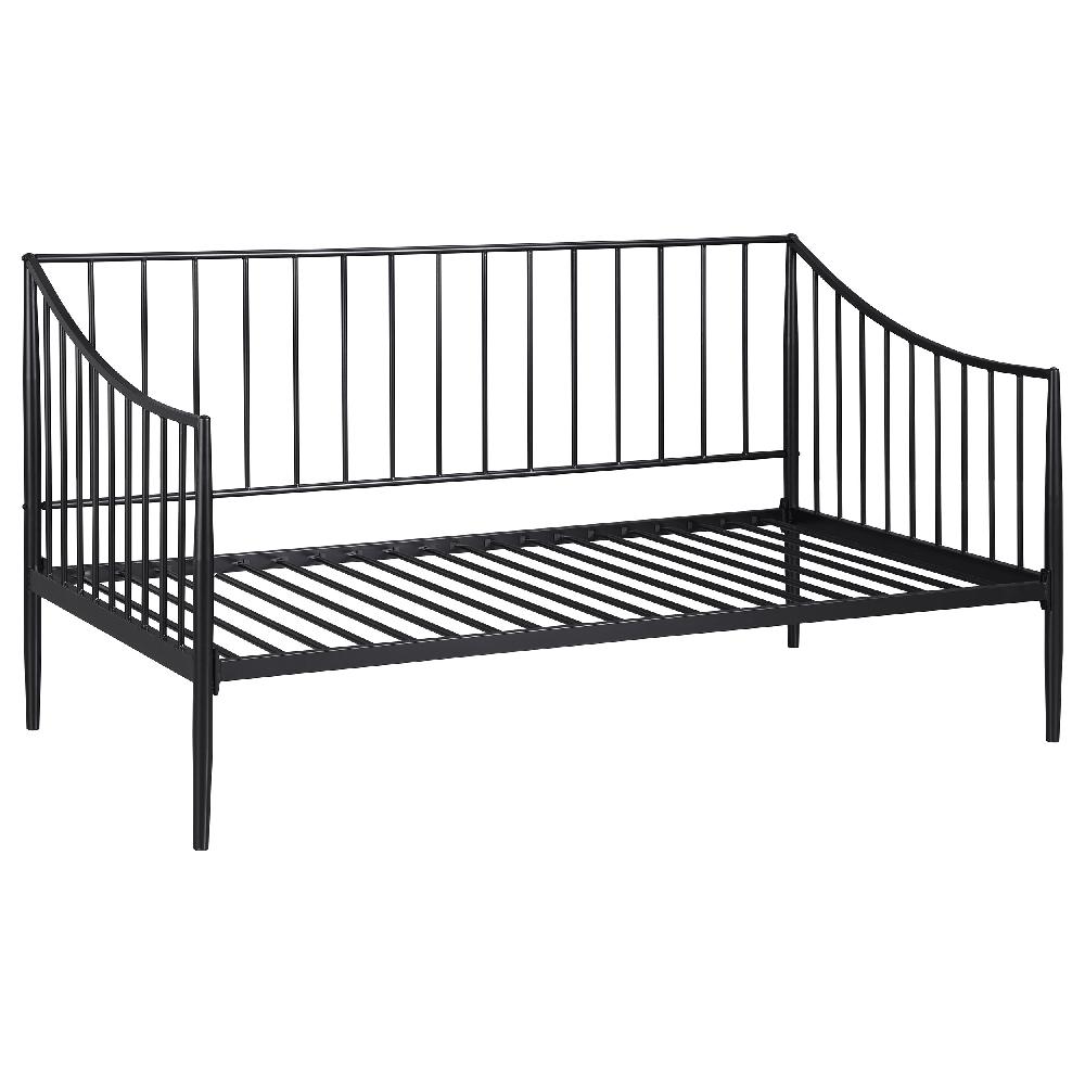 coaster Newbury Metal Twin Daybed Bed Frame Matte Black