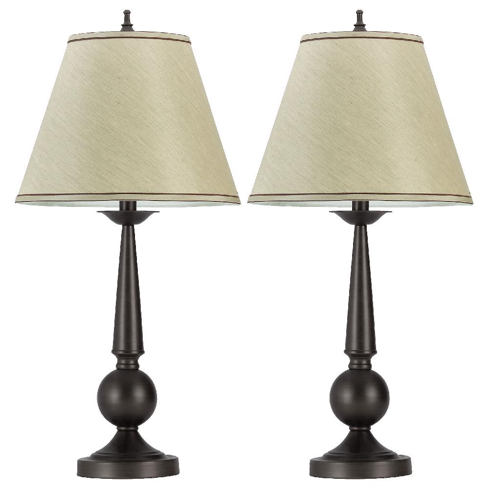 coaster Ochanko 27-inch Empire Shade Table Lamp Bronze (Set of 2)