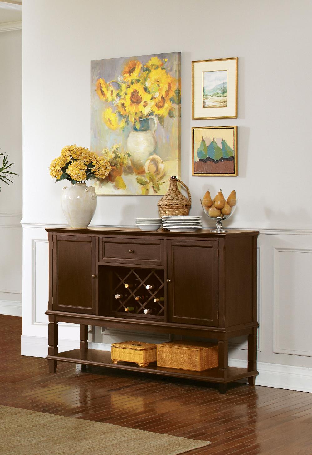 Coaster Parkins 2-door Sideboard Buffet Cabinet Rustic Espresso