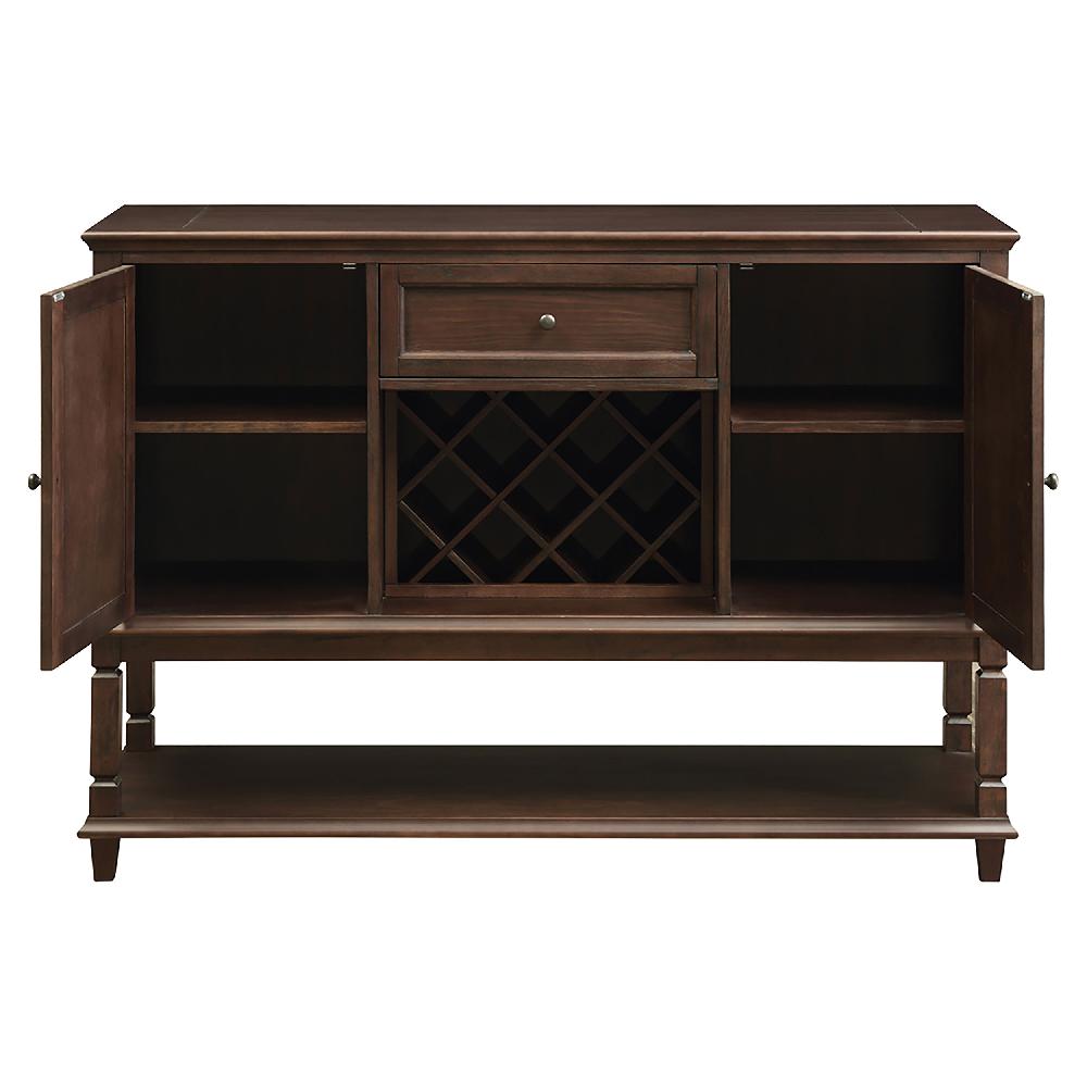Coaster Parkins 2-door Sideboard Buffet Cabinet Rustic Espresso