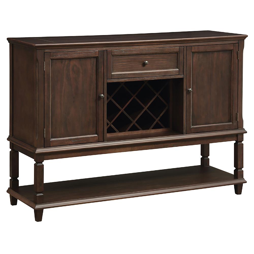 coaster Parkins 2-door Sideboard Buffet Cabinet Rustic Espresso