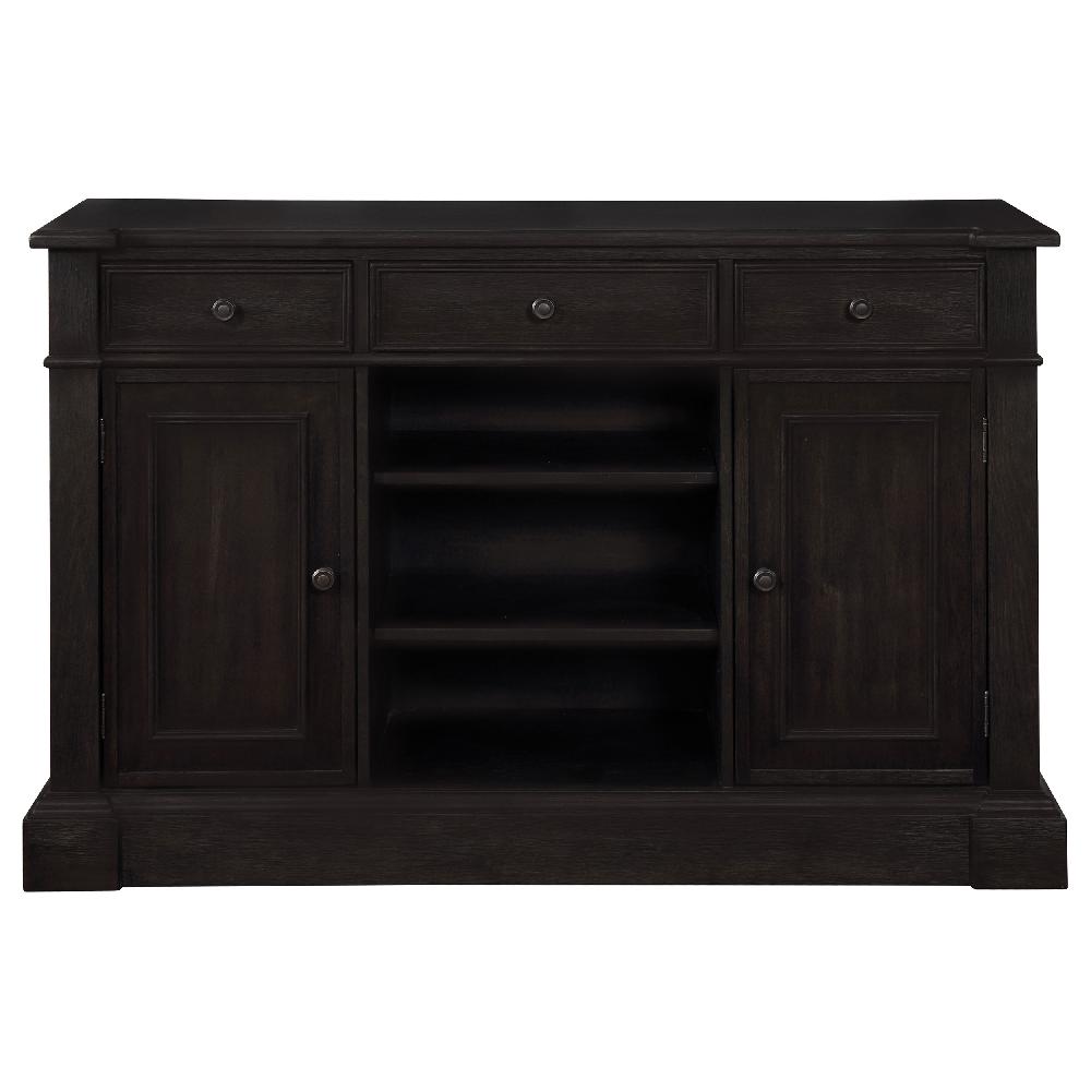 Coaster Phelps 2-door Sideboard Buffet Cabinet Distressed Noir