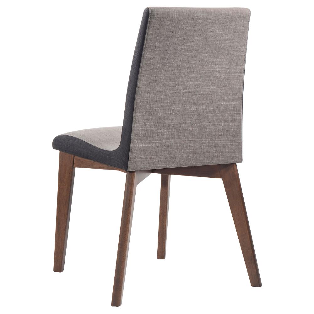 Coaster Redbridge Upholstered Dining Side Chair Walnut (Set Of 2)