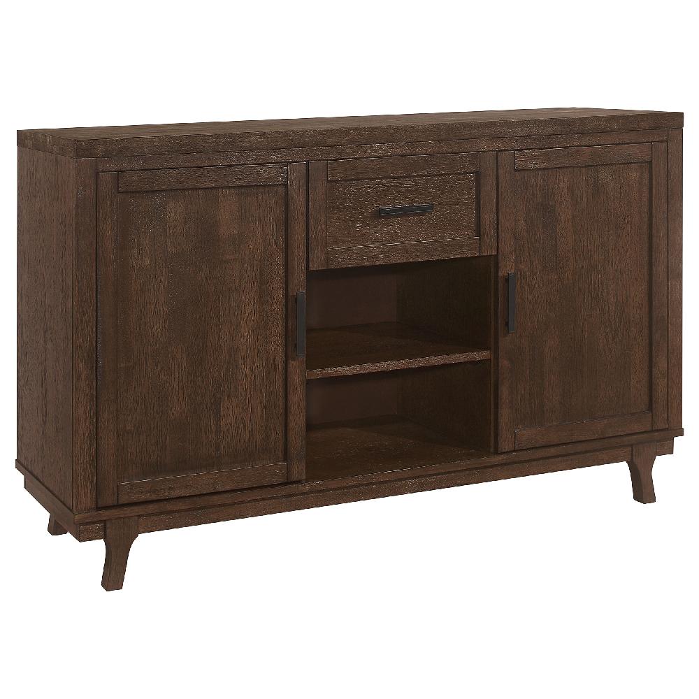 coaster Reynolds 2-door Sideboard Buffet Storage Cabinet Brown Oak