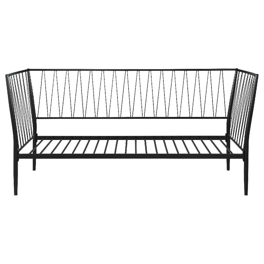 Coaster Richland Metal Twin Daybed Bed Frame Matte Black