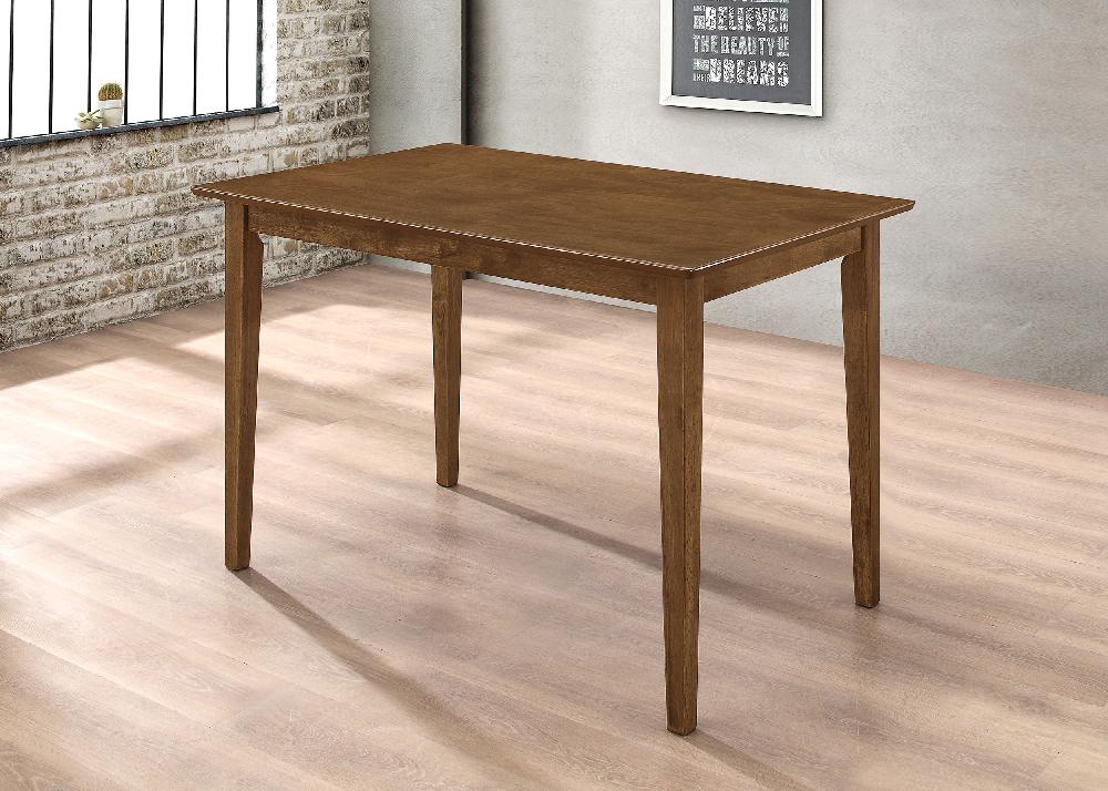 Coaster Robles 5-piece Rectangular Dining Table Set Chestnut