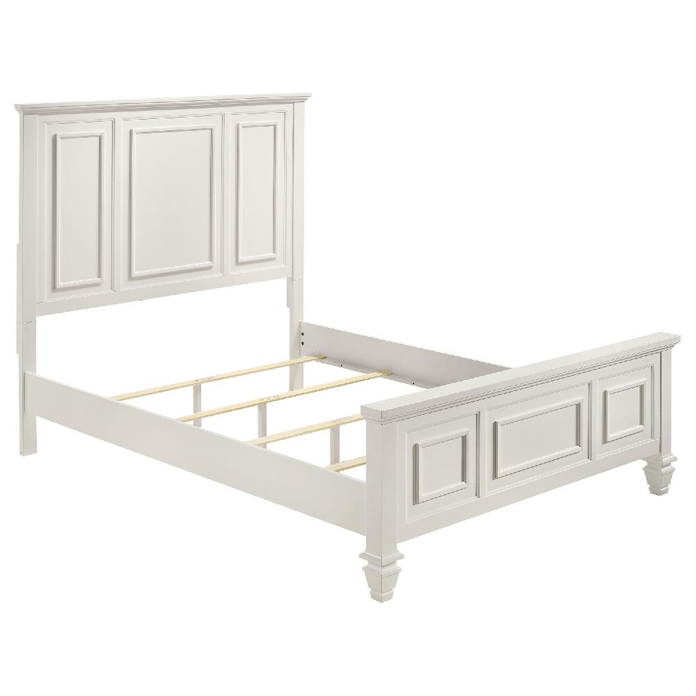 Coaster Sandy Beach 5-piece Queen Bedroom Set Cream White