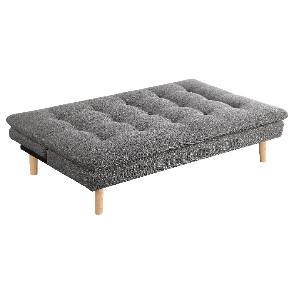 Coaster Scout Upholstered Tufted Convertible Sofa Bed Grey