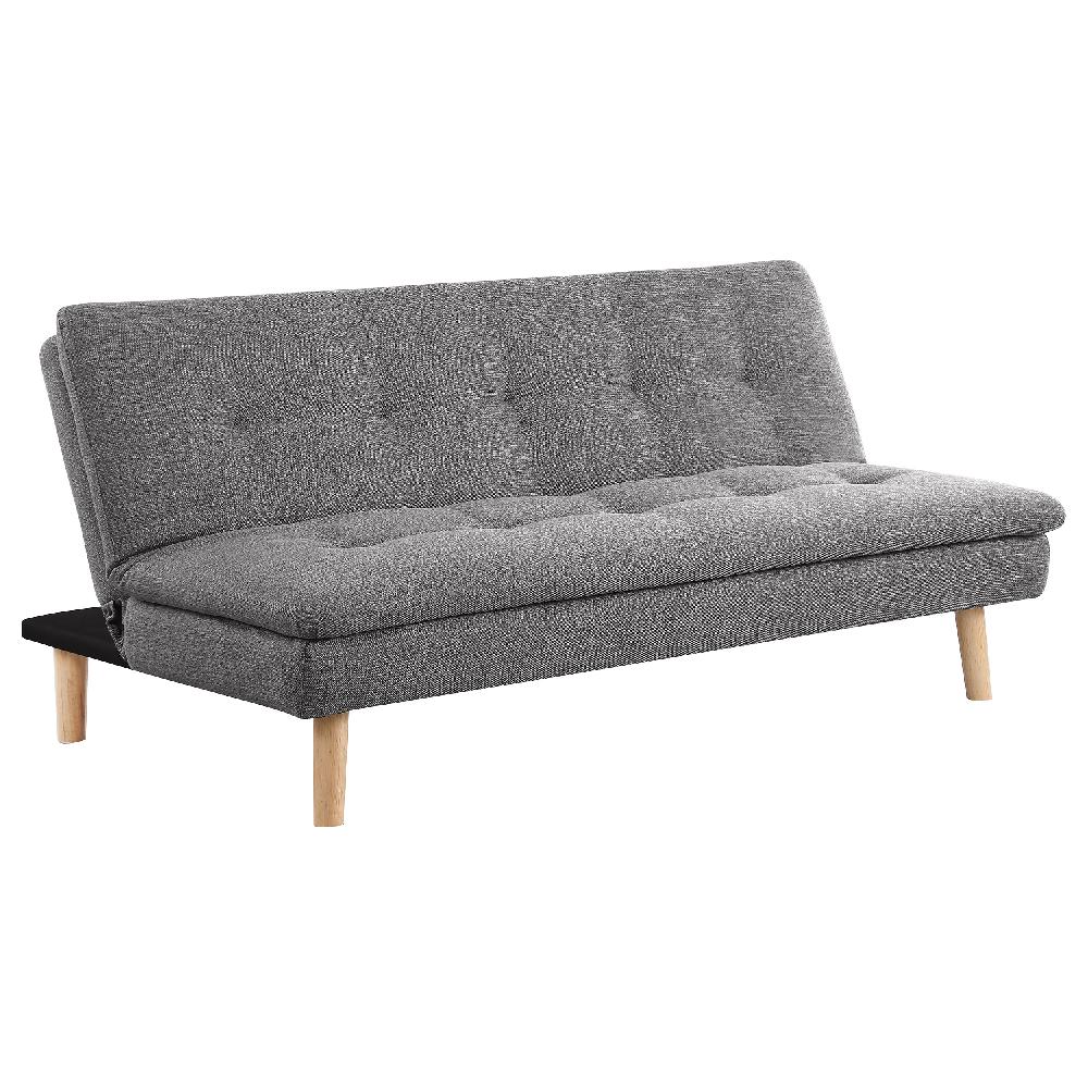 coaster Scout Upholstered Tufted Convertible Sofa Bed Grey