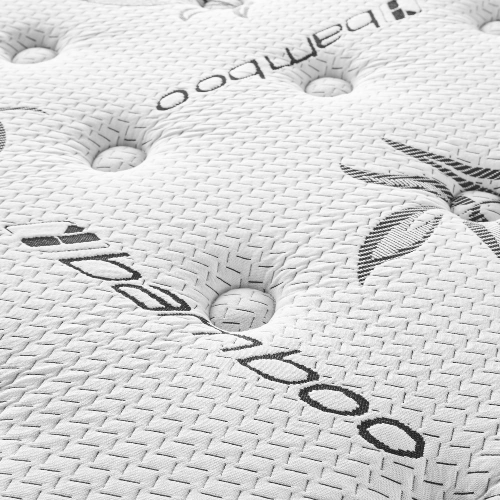 Coaster Sommet 13-inch Queen Bamboo Euro Top Memory Foam Hybrid Mattress