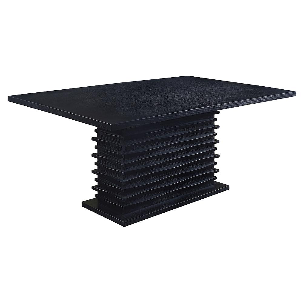 coaster Stanton Rectangular 66-inch Dining Table Black