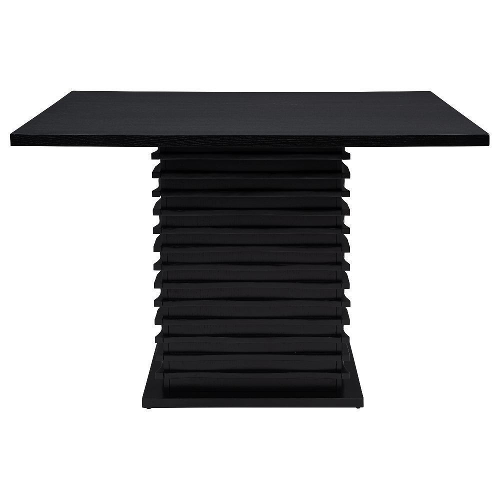 Coaster Stanton Square 54-inch Counter Height Dining Table Black