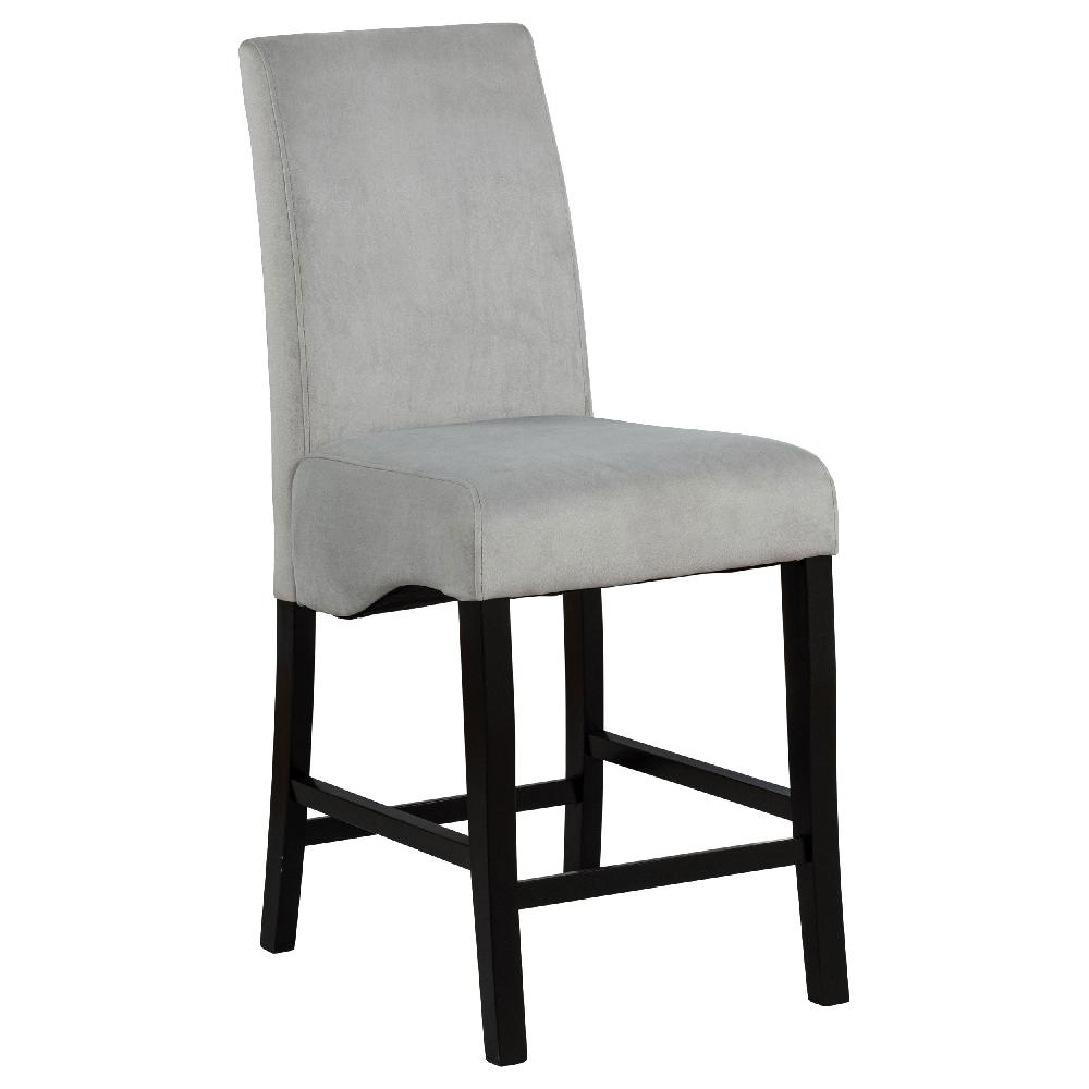 Coaster Stanton Velvet Upholstered Counter Chair Grey (Set Of 2)