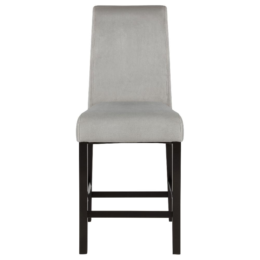 Coaster Stanton Velvet Upholstered Counter Chair Grey (Set Of 2)
