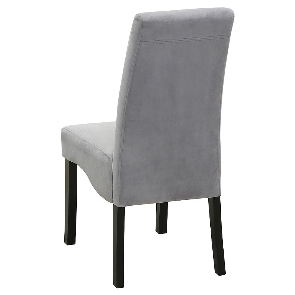 Coaster Stanton Velvet Upholstered Dining Side Chair Grey (Set Of 2)