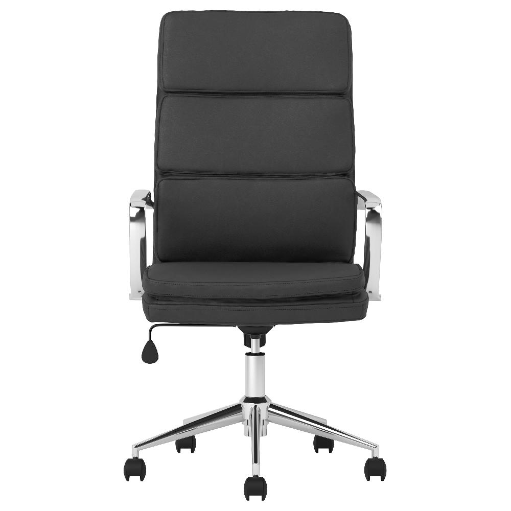 Coaster Ximena Upholstered Adjustable High Back Office Chair Black