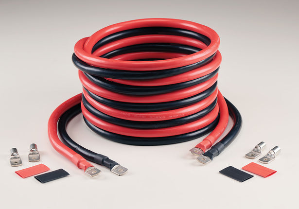 Cobra 12’ PRO #2AWG Cable Installation Kit For High Wattage Power Inverters