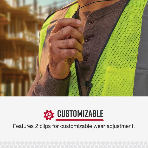 Cobra C-Style Around-the-Ear Earpiece In-Ear Design