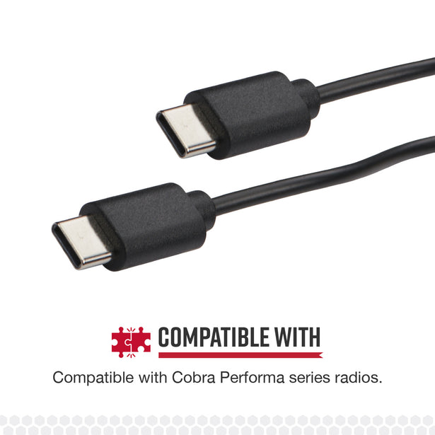 Cobra Radio Cloning Cable (USB-C To USB-C)