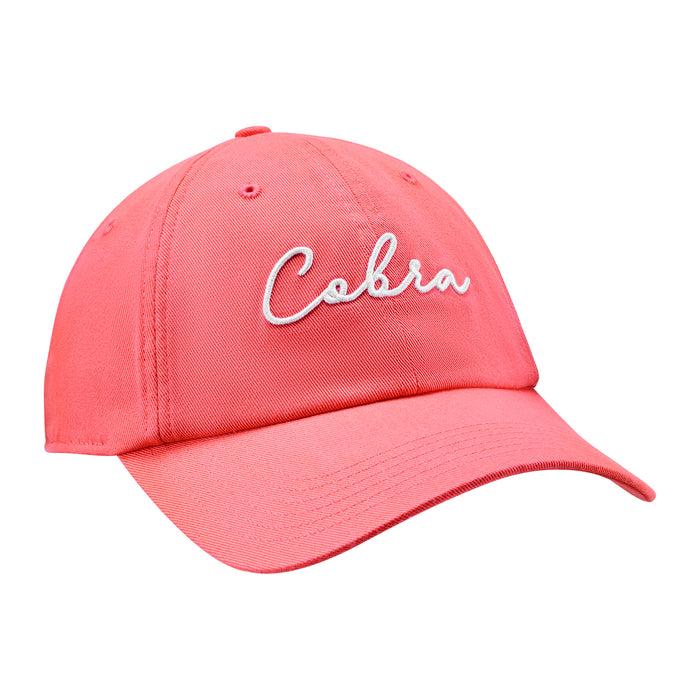 cobra golf Women's Sunset Script Golf Cap