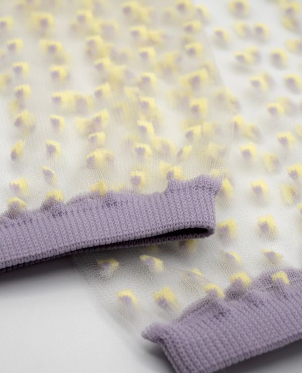 Coclico Atelier St Eustache Crescent Dunes SocksLemon And Lavender