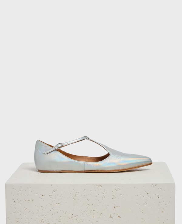 Coclico Devant T-StrapSterling Iridescent Leather
