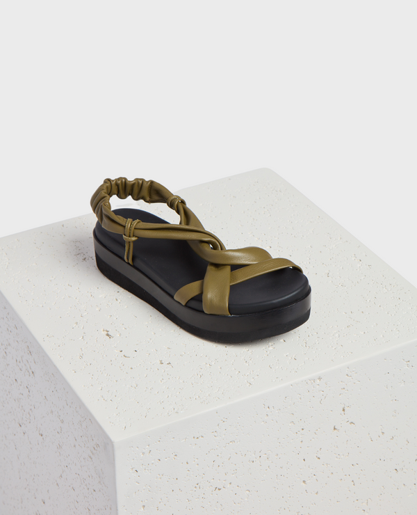 coclico Drum WedgeArtichoke Leather