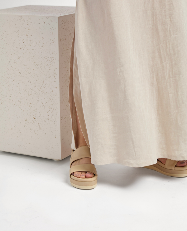 Coclico Dude WedgeLatte Macchiato Leather