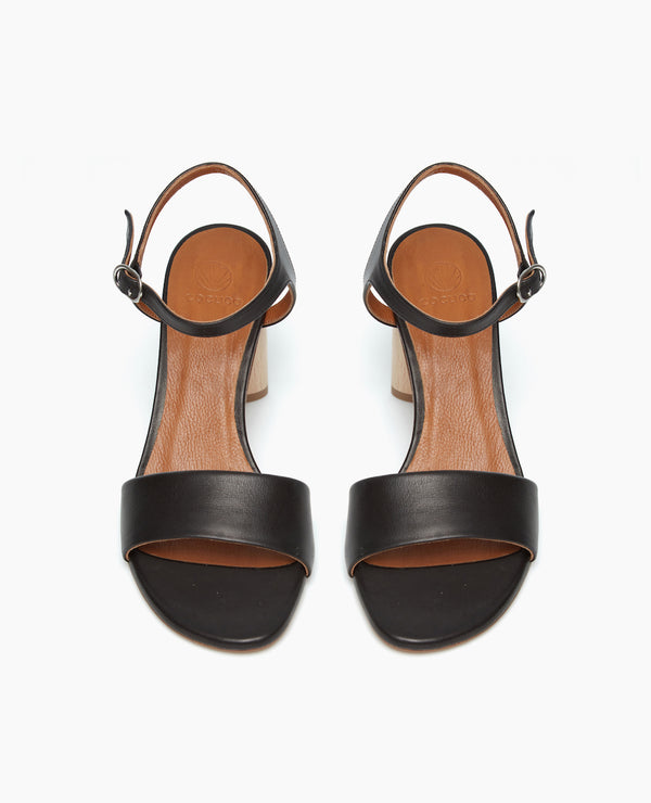 Coclico Gigi HeelBlack Leather