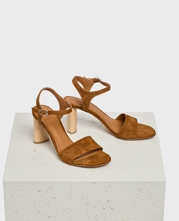 coclico Gigi HeelRusset Suede