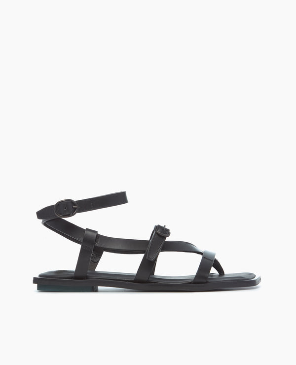 Coclico Image SandalBlack Leather