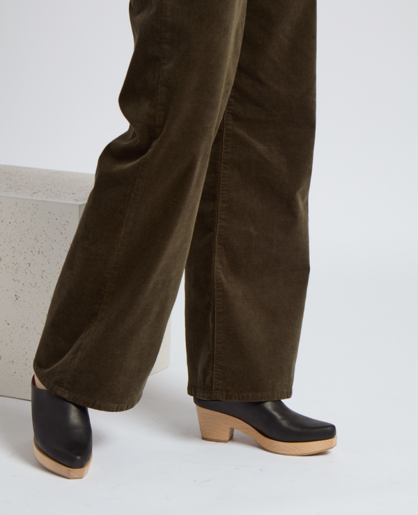 Coclico Kule ClogBlack Leather