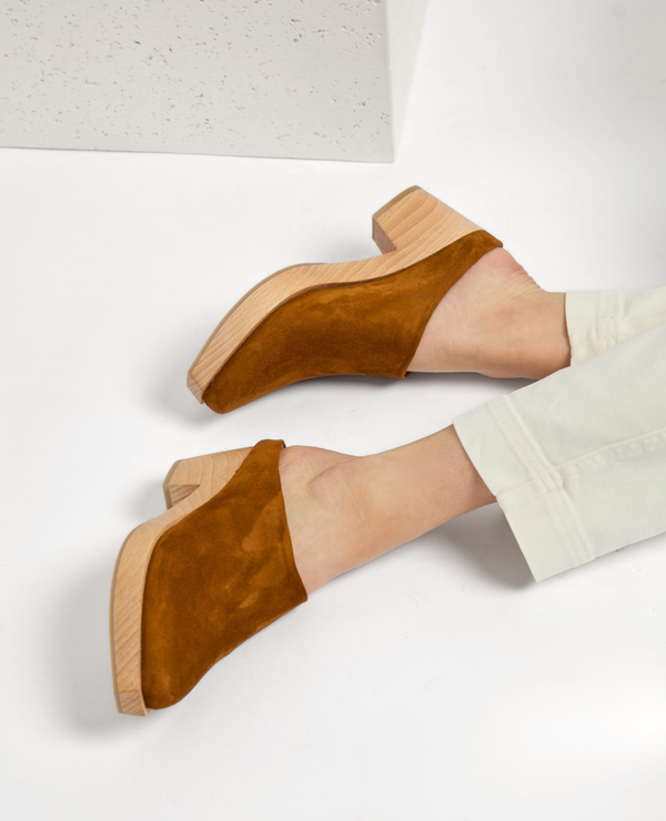 Coclico Kule ClogRusset Suede