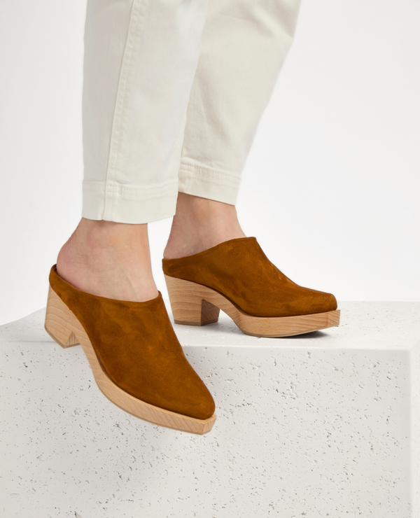 Coclico Kule ClogRusset Suede