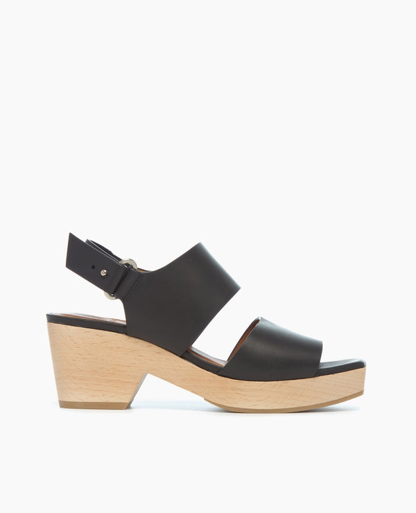 Coclico Mini ClogBlack Leather