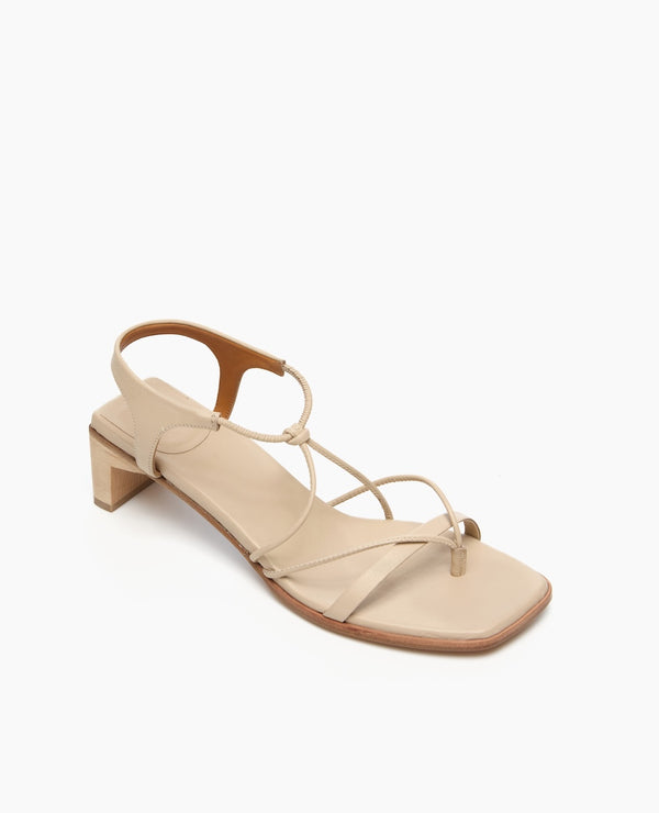 coclico Notice HeelLatte Machiatto Leather