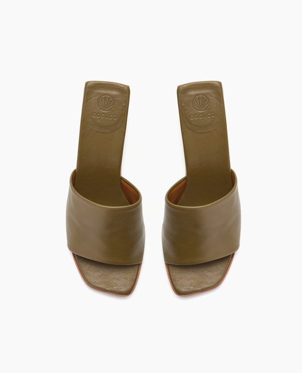 Coclico Nouveau HeelArtichoke Leather