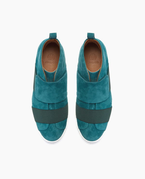 Coclico Opa High-Top SneakerAzure Split Suede