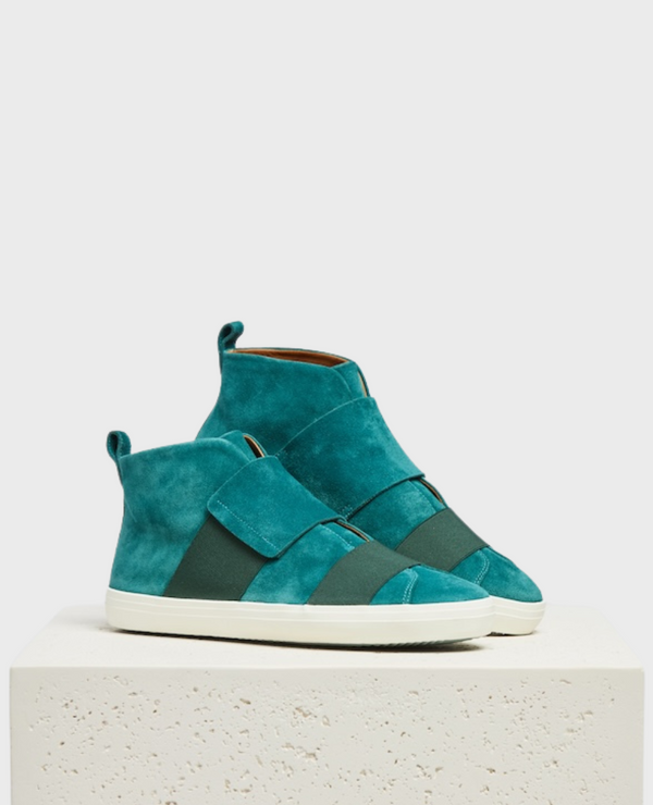 Coclico Opa High-Top SneakerAzure Split Suede