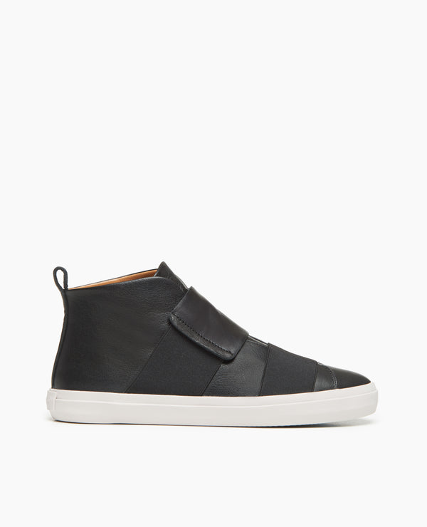 Coclico Opa High-Top SneakerBlack Leather